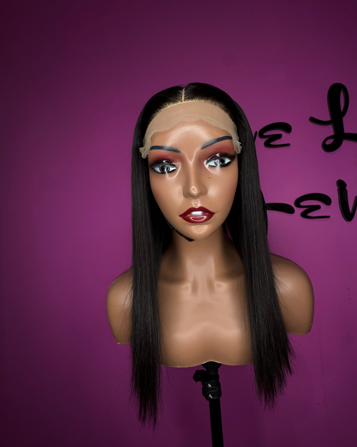 14” Natural Black Bob Wig (5x5 Closure)